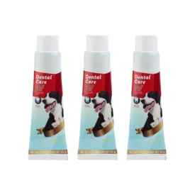 3-Pack Beef Flavored Dog Toothpaste