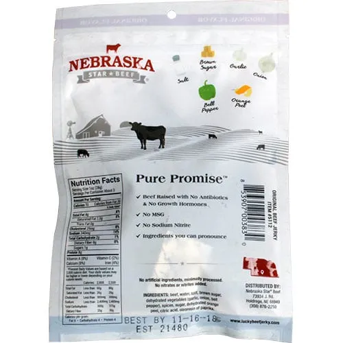 3oz Original Slab Jerky