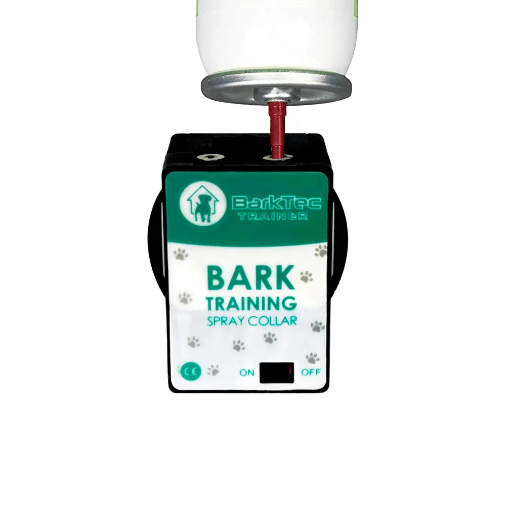 Barktec BT-100 Multi-Pet Citronella Spray Collar for 2 Dogs