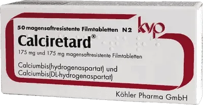 CALCIRETARD calcium aspartate tablets