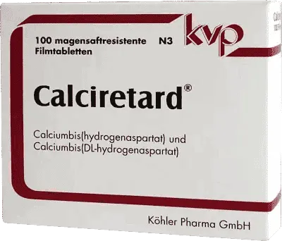 CALCIRETARD calcium aspartate tablets