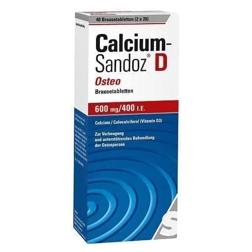 CALCIUM SANDOZ D Osteo, calcium carbonate, colecalciferol