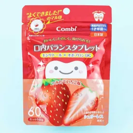 Combi Teteo Oral Balance Tablet Candy - Strawberry
