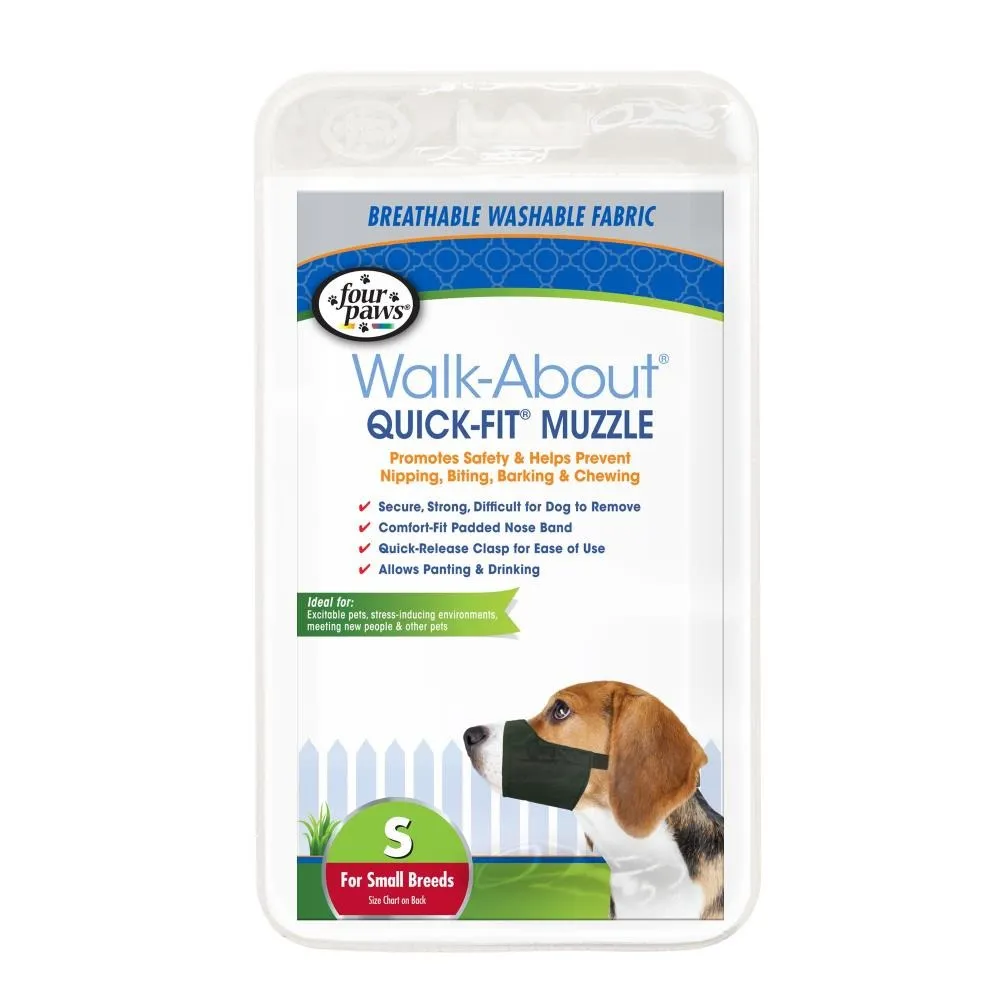 Four Paws Quick-Fit Dog Muzzle 2-Small