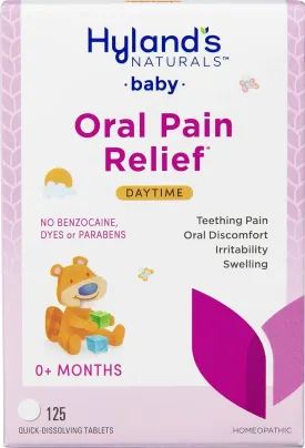 Hyland's Baby Oral Pain Relief Tablets, 125 ct