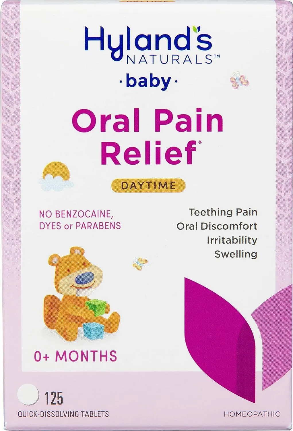 Hyland's Baby Oral Pain Relief Tablets, 125 ct