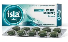 ISLA Mint, the irritations and inflammations of the pharynx, oral cavity