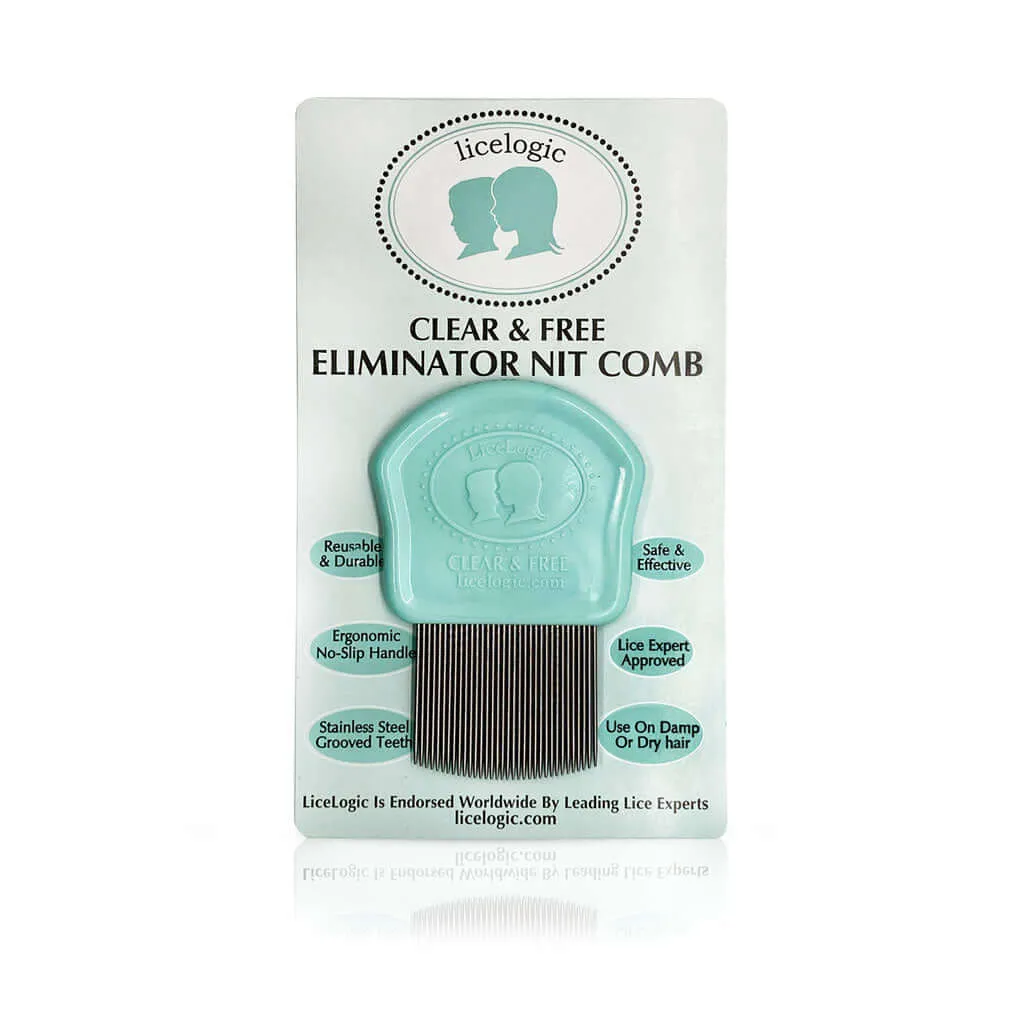 LiceLogic Clear & Free Eliminator Nit Comb