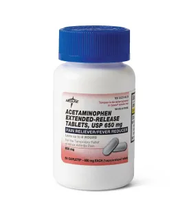 Medline Acetaminophen Extended-Release Caplets
