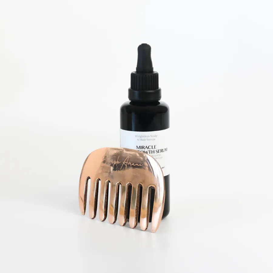 Miracle Hair Growth Set   Copper Comb 50ml