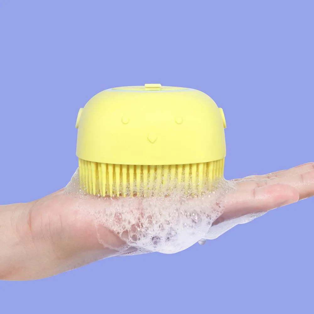 Multipurpose Silicone Bath Massage Soft Brush Pets and Other Usage