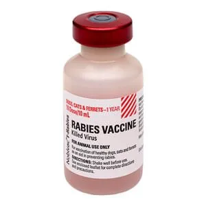 Nobivac 1-Rabies Vaccine, 10 mL Vial, No Tags