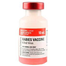 Nobivac 3 Rabies Vaccine (No Tags)