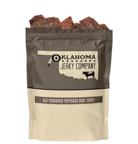 Old Fashioned Style Beef Jerky - Peppered