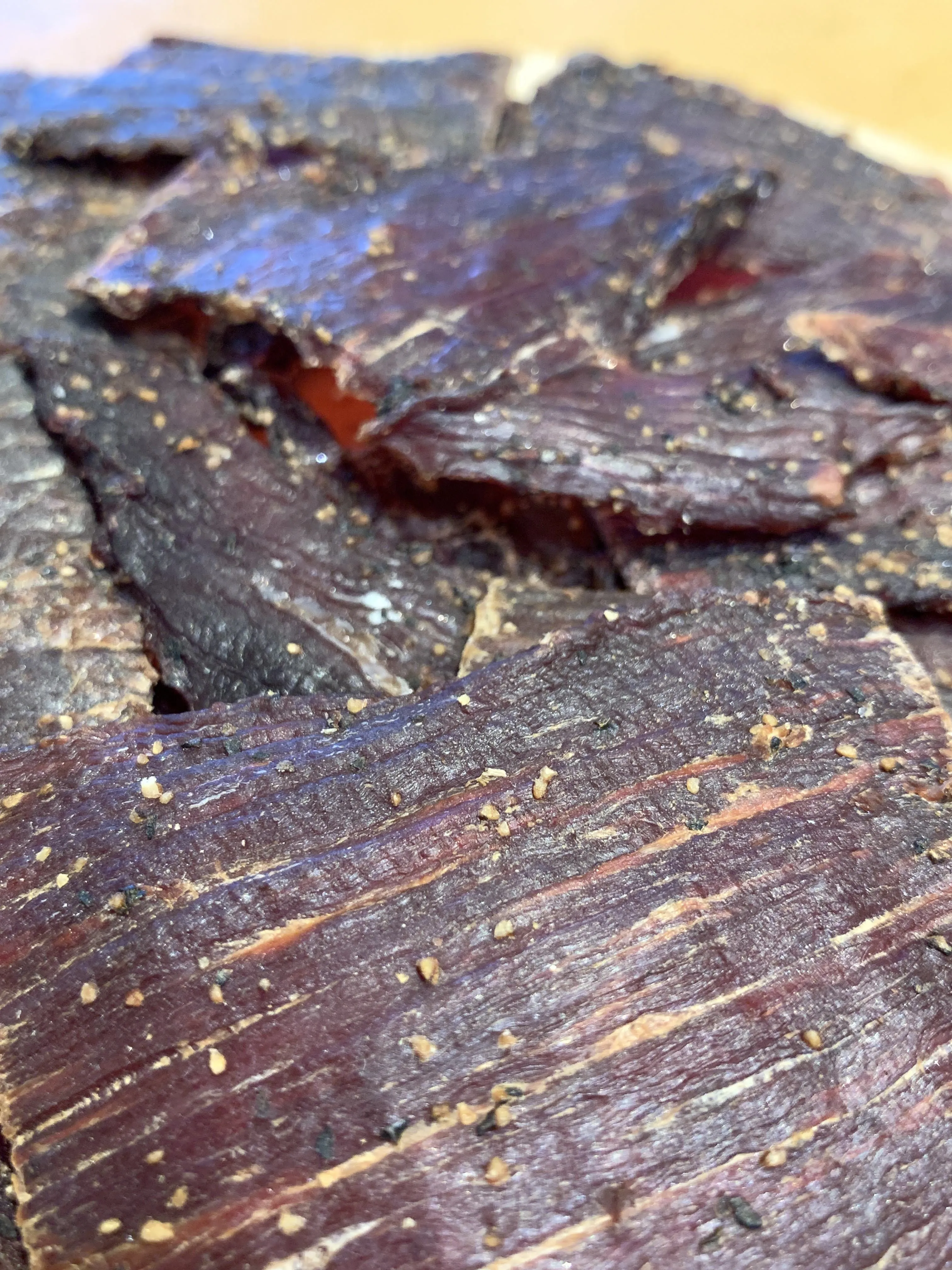 Old Fashioned Style Beef Jerky - Peppered