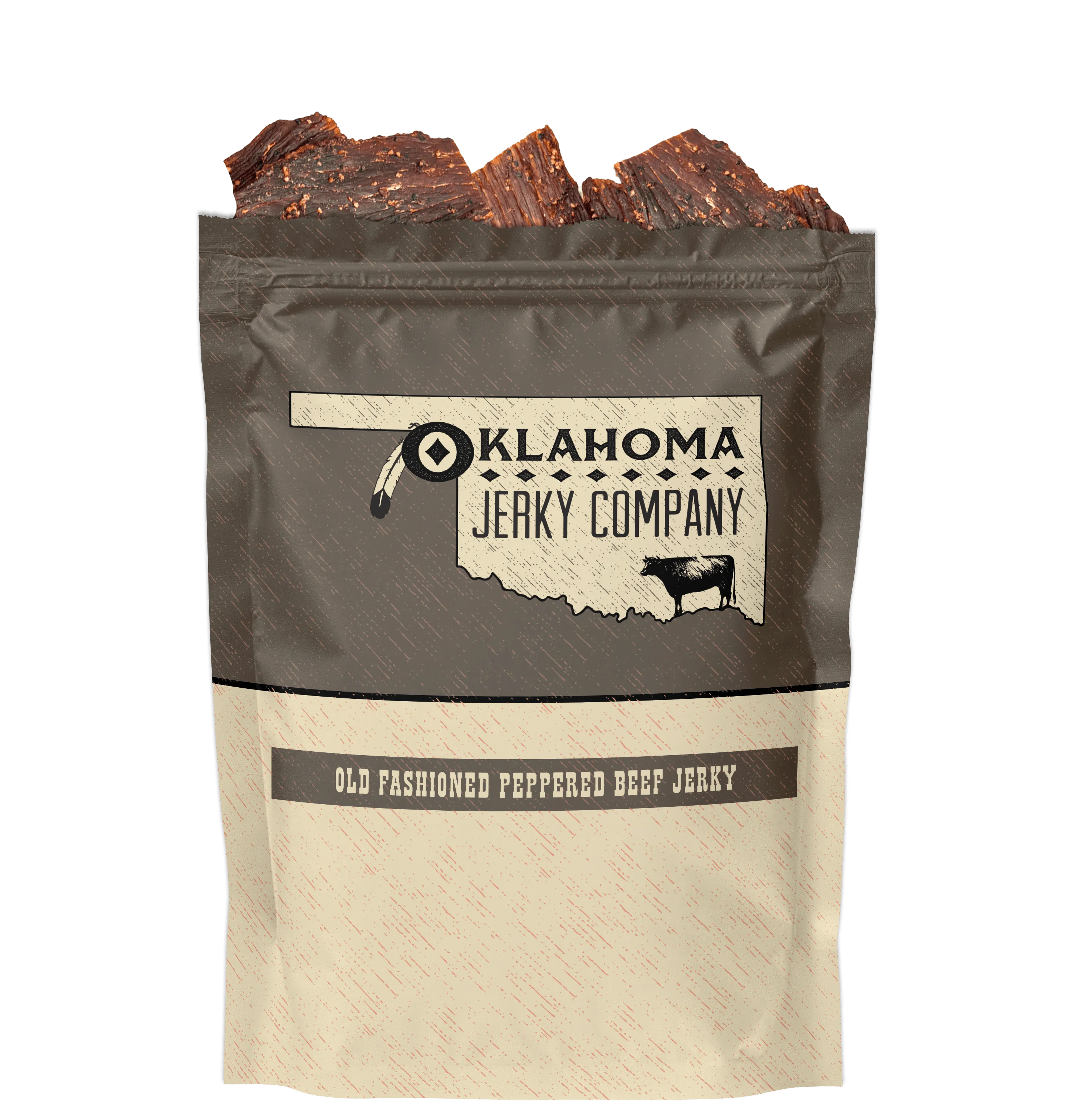 Old Fashioned Style Beef Jerky - Peppered