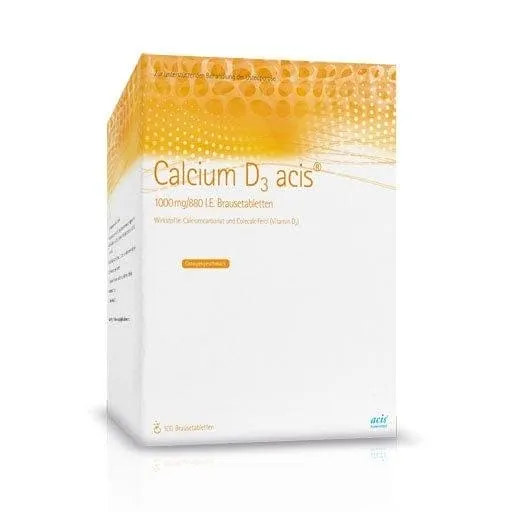 Osteoporosis treatment, CALCIUM, vitamin D3 acis, effervescent tablets