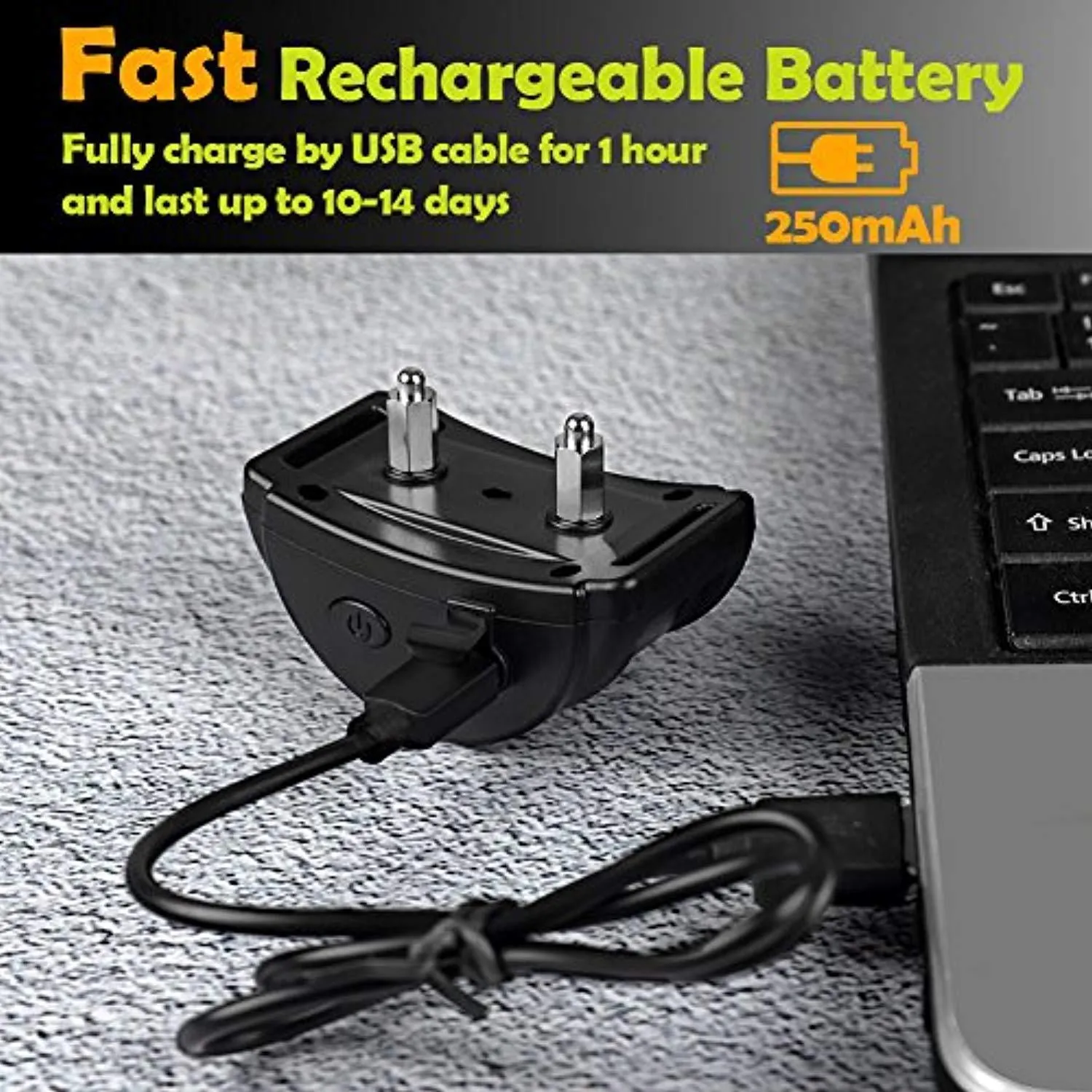 Paipaitek 2018 Upgraded Rechargeable Dog Bark Collar and Anti-Barking with 5 Levels Automatic No Bark Collar for Small Medium Large Dogs No Harm Shock Safe Stop Bark (6 lbs) (Small, Medium, Large)