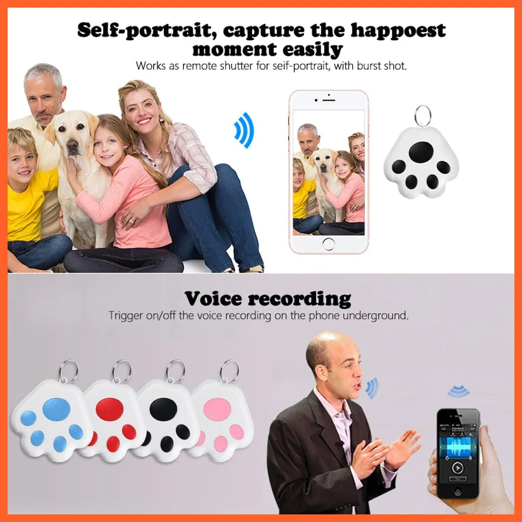 Pet Dog Gps Anti-Lost Alarm Wireless Bluetooth Tracker Car Wallet Key Collar Accessories