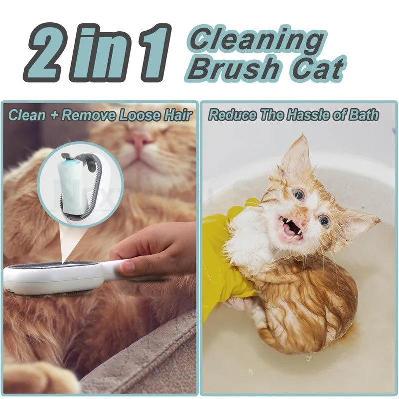 Pet Hair Removal Comb with Water Tank