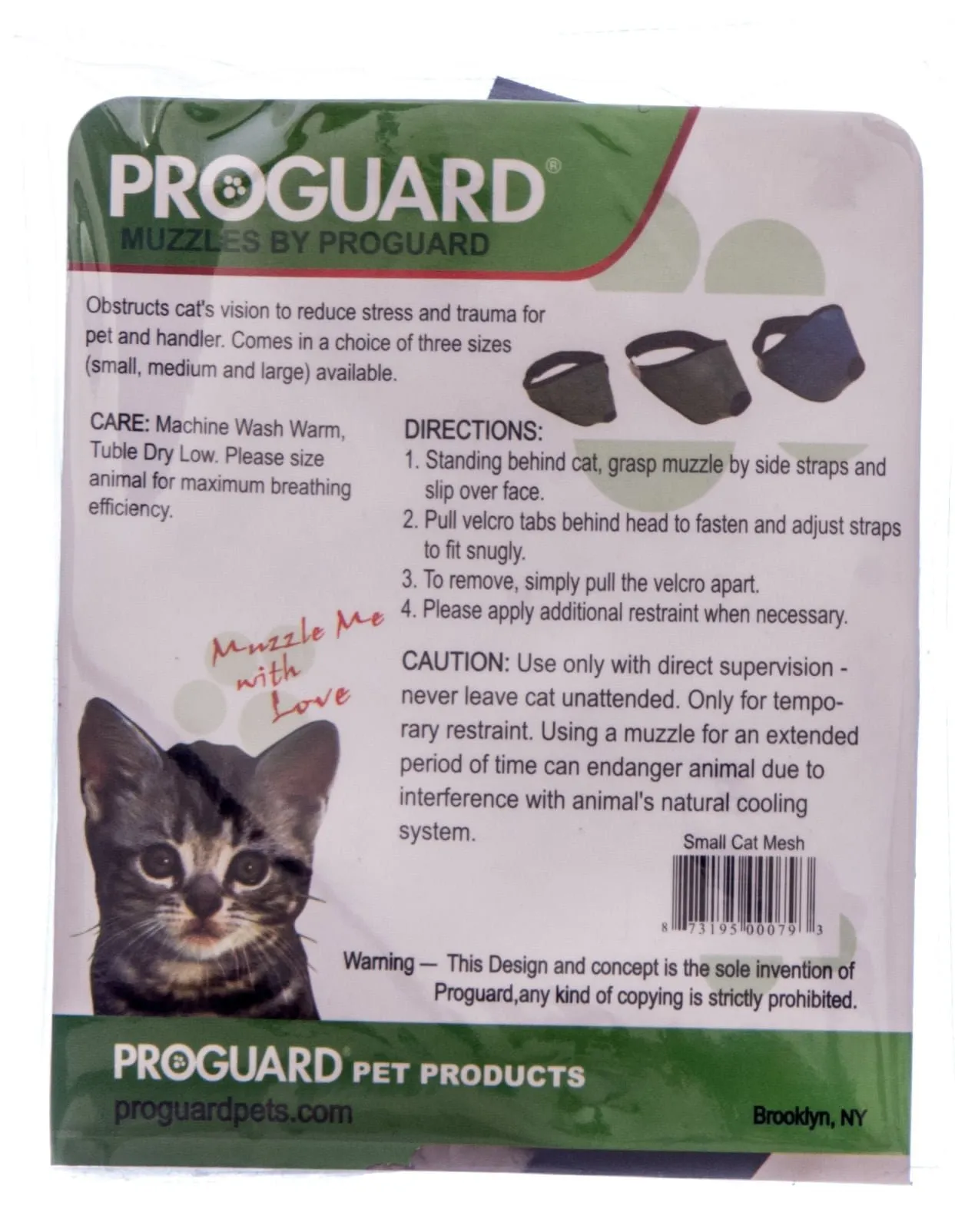 ProGuard Mesh Cat Muzzle