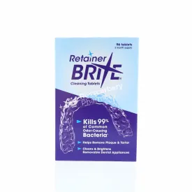 Retainer Brite Cleaning Tablets