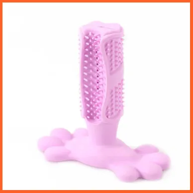 Silicone Pet Toothbrush | Dog Tooth Stick Brush