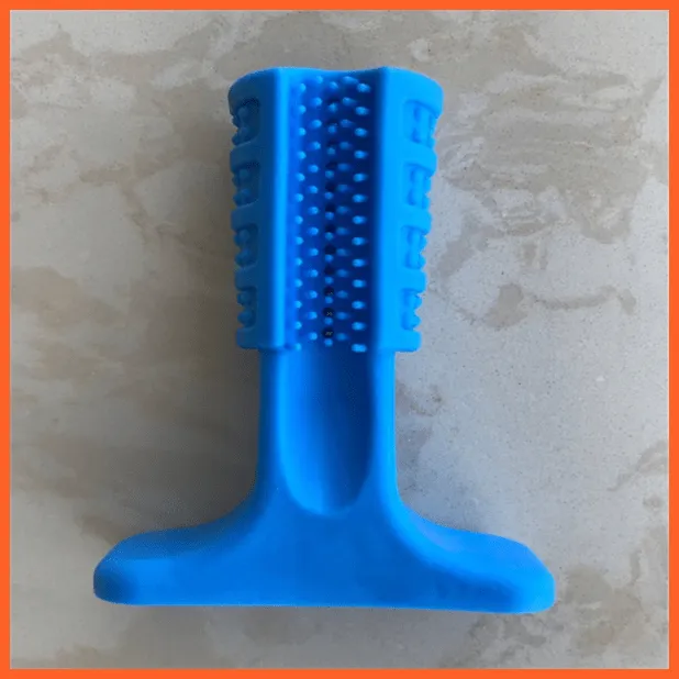 Silicone Pet Toothbrush | Dog Tooth Stick Brush