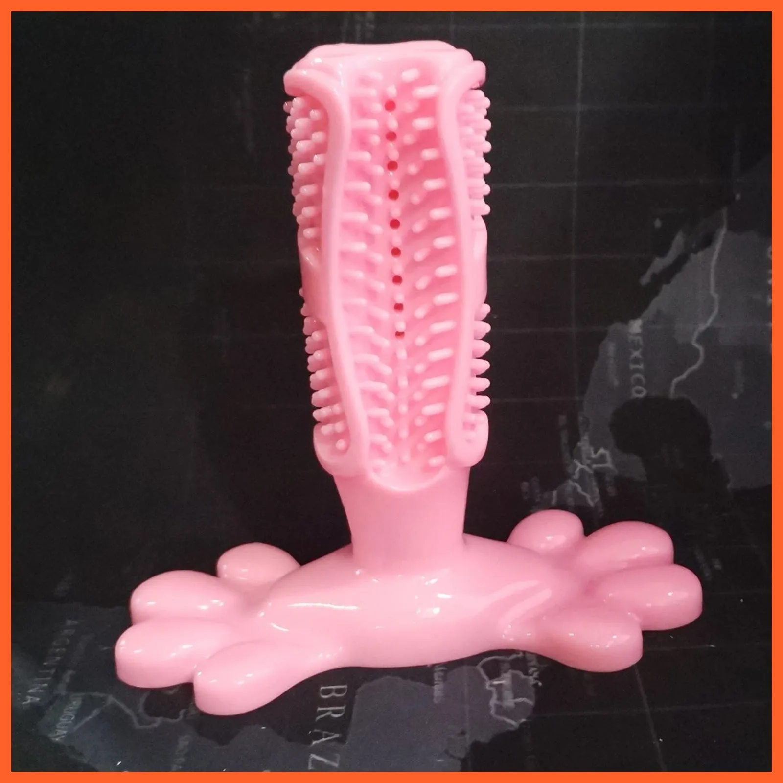 Silicone Pet Toothbrush | Dog Tooth Stick Brush