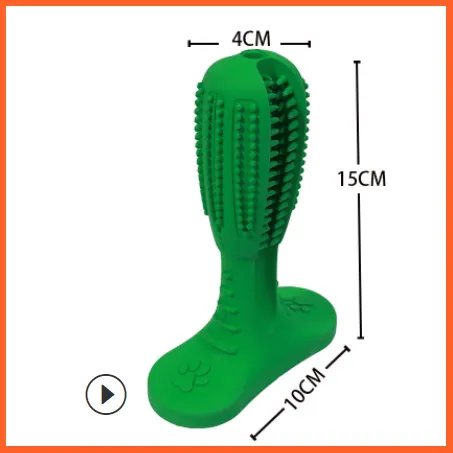 Silicone Pet Toothbrush | Dog Tooth Stick Brush