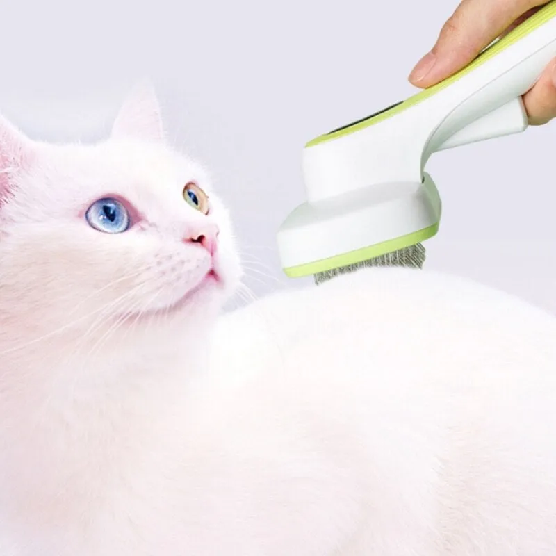 Stainless Steel Floating Dog Hair Removal Comb