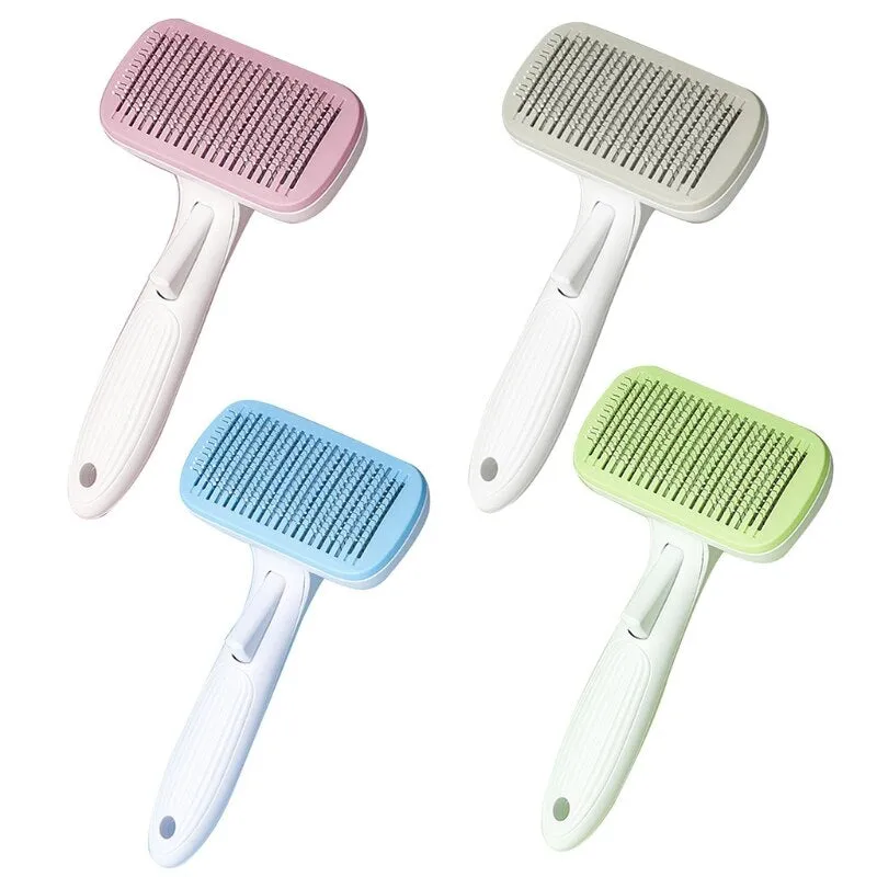 Stainless Steel Floating Dog Hair Removal Comb
