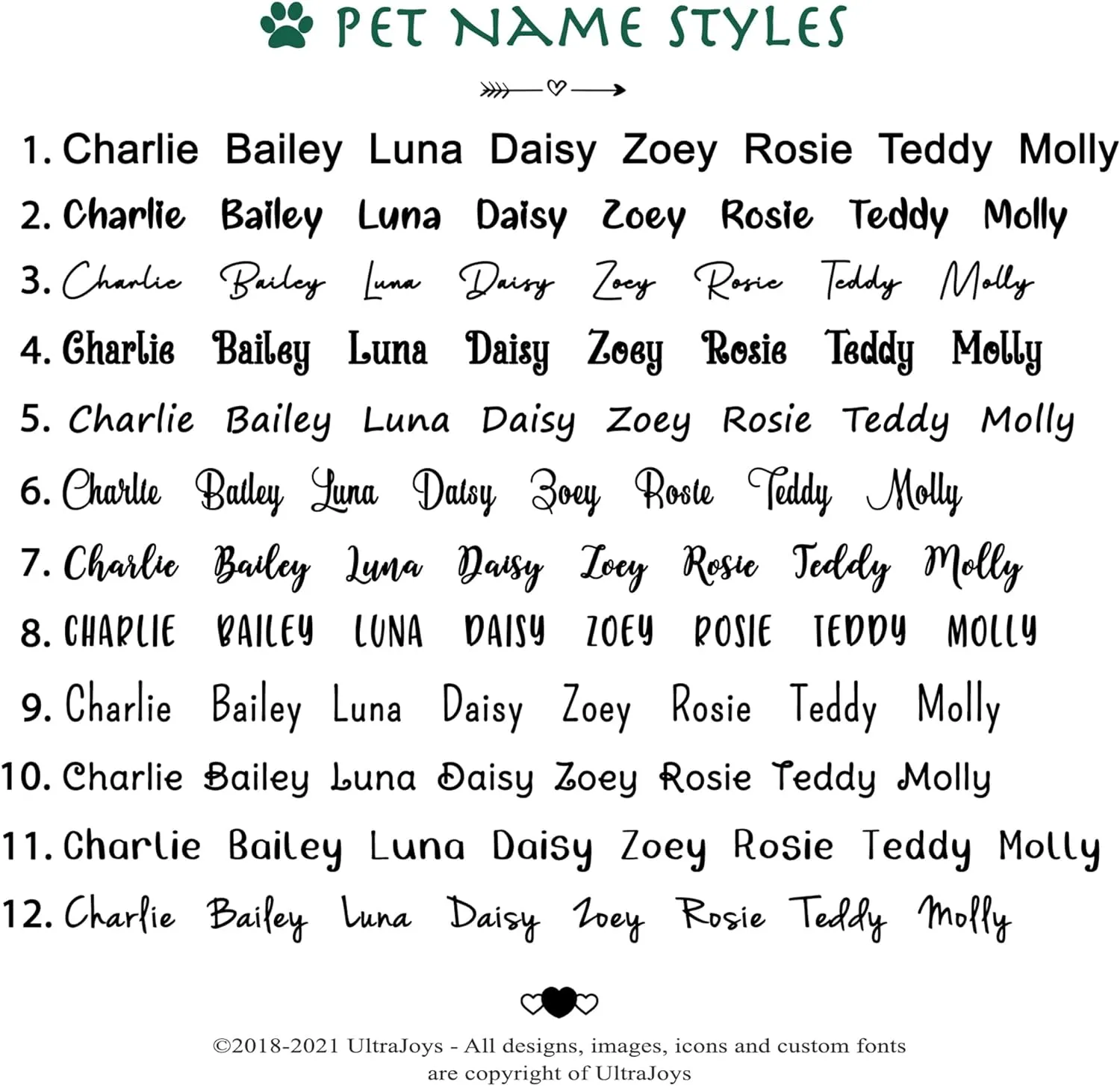 Ultra Joys Triangle Large Rose Gold Stainless Steel Personalized Dog Cat Engraved Custom Identification Tag