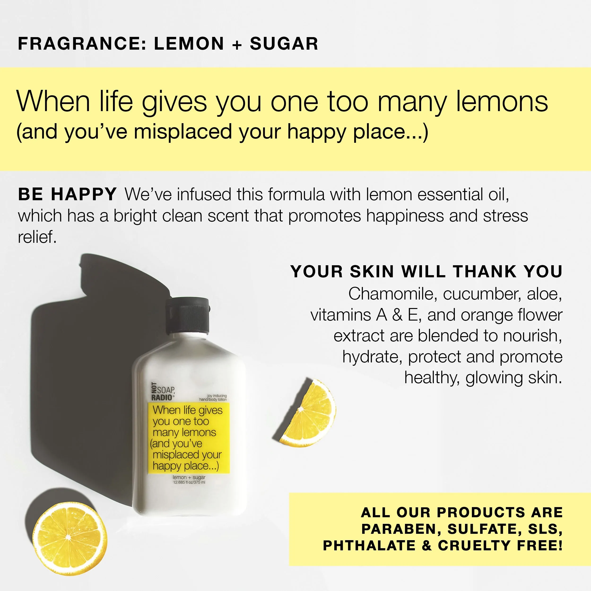 When Life Gives You One Too Many Lemons | Lemon   Sugar | Hand Body Lotion