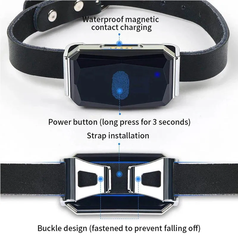 Wifi intelligent remote positioning pet GPS locator Beidou waterproof collar dog cat, cattle, sheep, horse and dog loss device