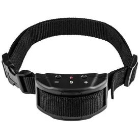 Zacro DC395 Dog No Bark Collar for Bark Control with 7 Levels Adjustable Sensitivity Control, Electric Anti-Bark Shock Collar for Dogs, 15-120 lb, Fits for Large and Medium Dogs (27in)
